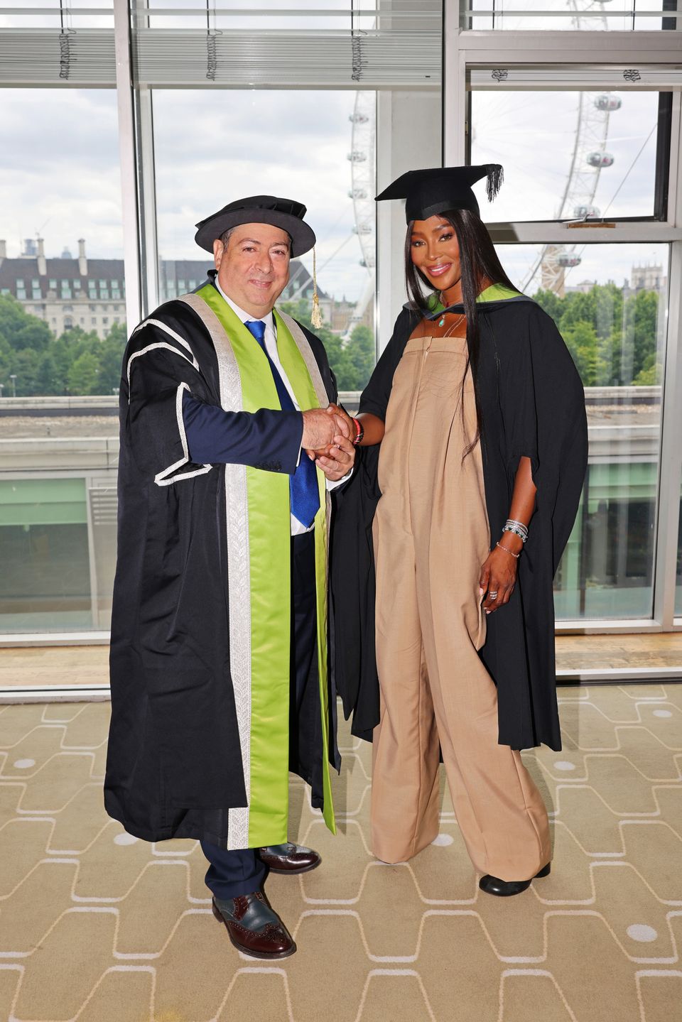 Naomi Campbell uhonorowana tytułem doktora honoris causa.