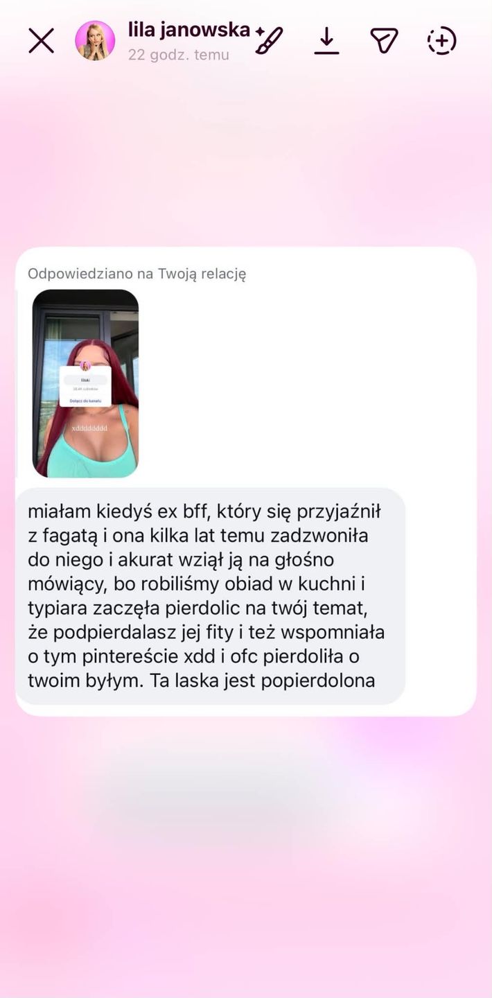 Lila Janowska na kanale nadawczym
