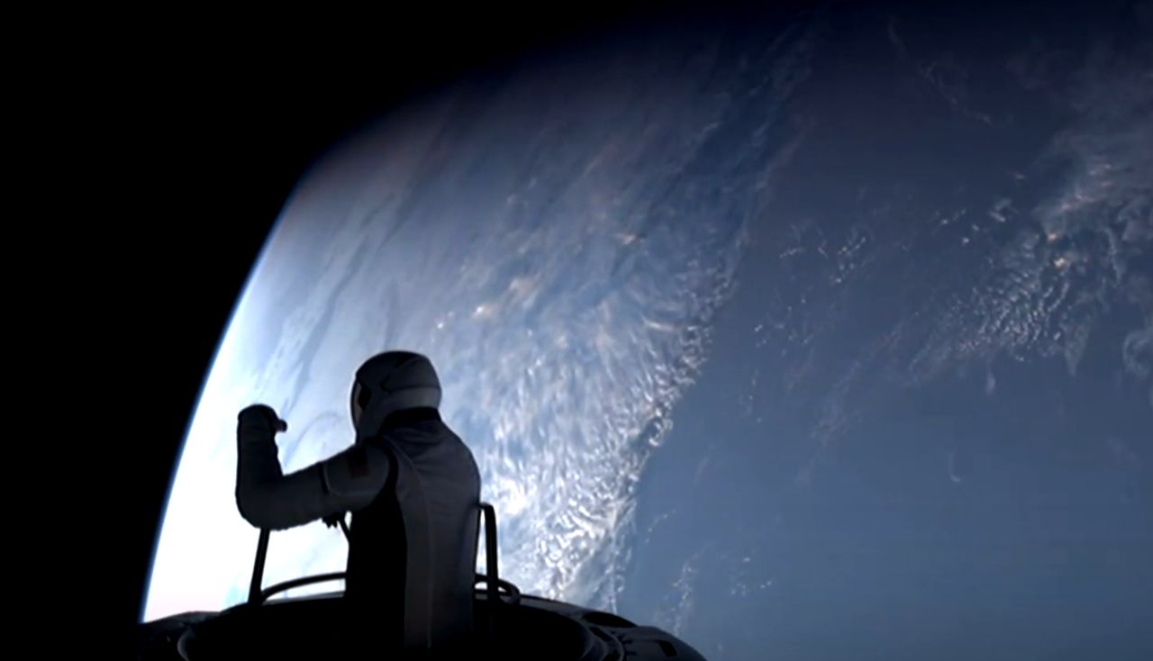 Historic first commercial spacewalk undertaken by SpaceX crew