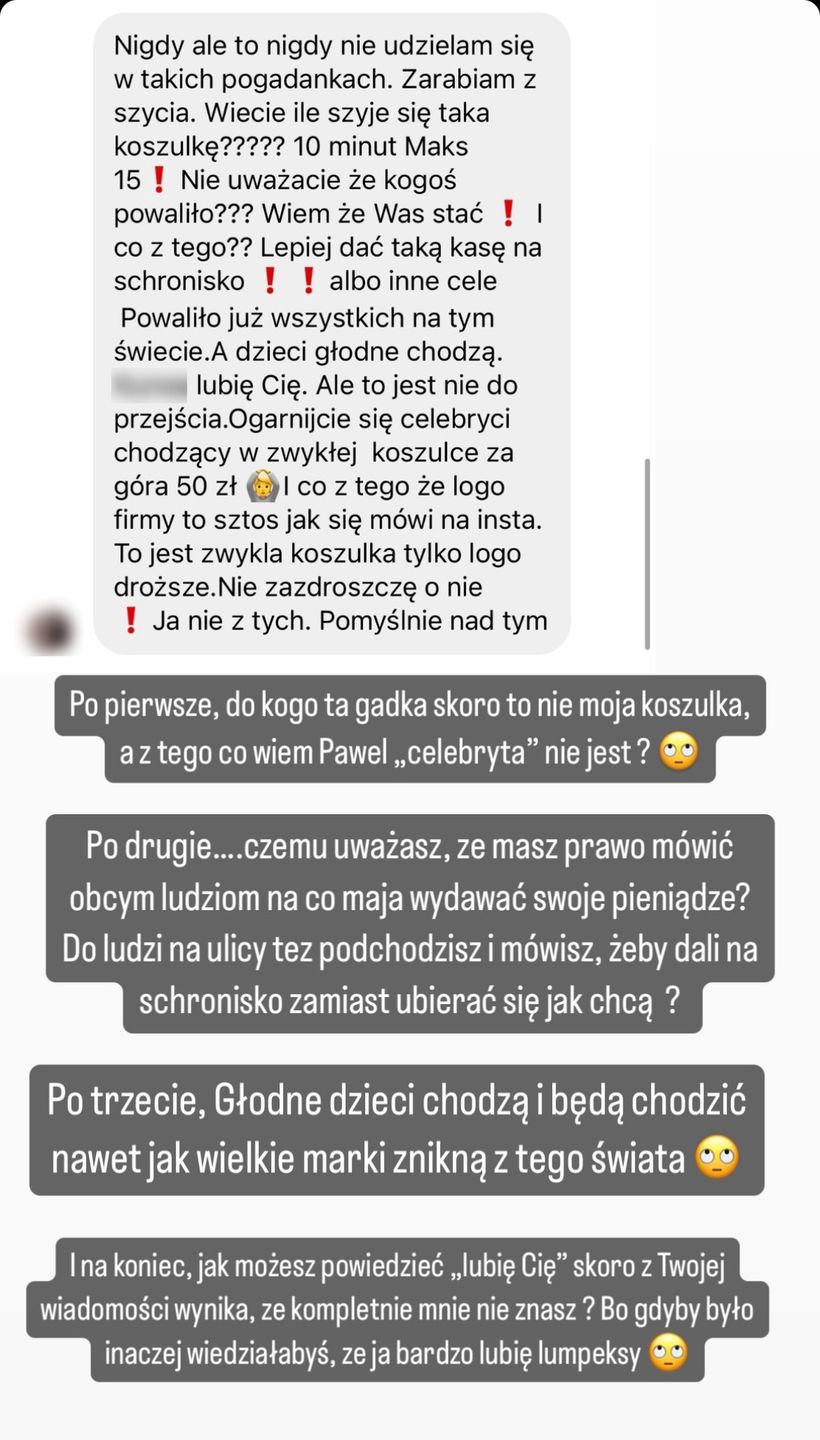 Internautka skomentowała zachowanie Blanki Lipińskiej