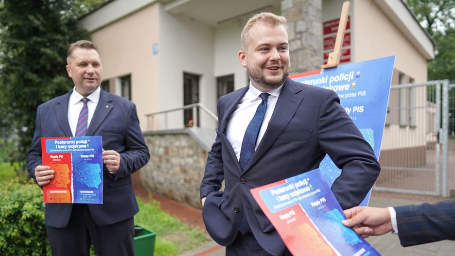 Przemysław Czarnek i Michał Moskal