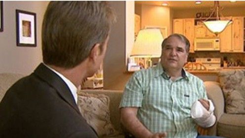 W obronie iPada stracił mały palec! 1