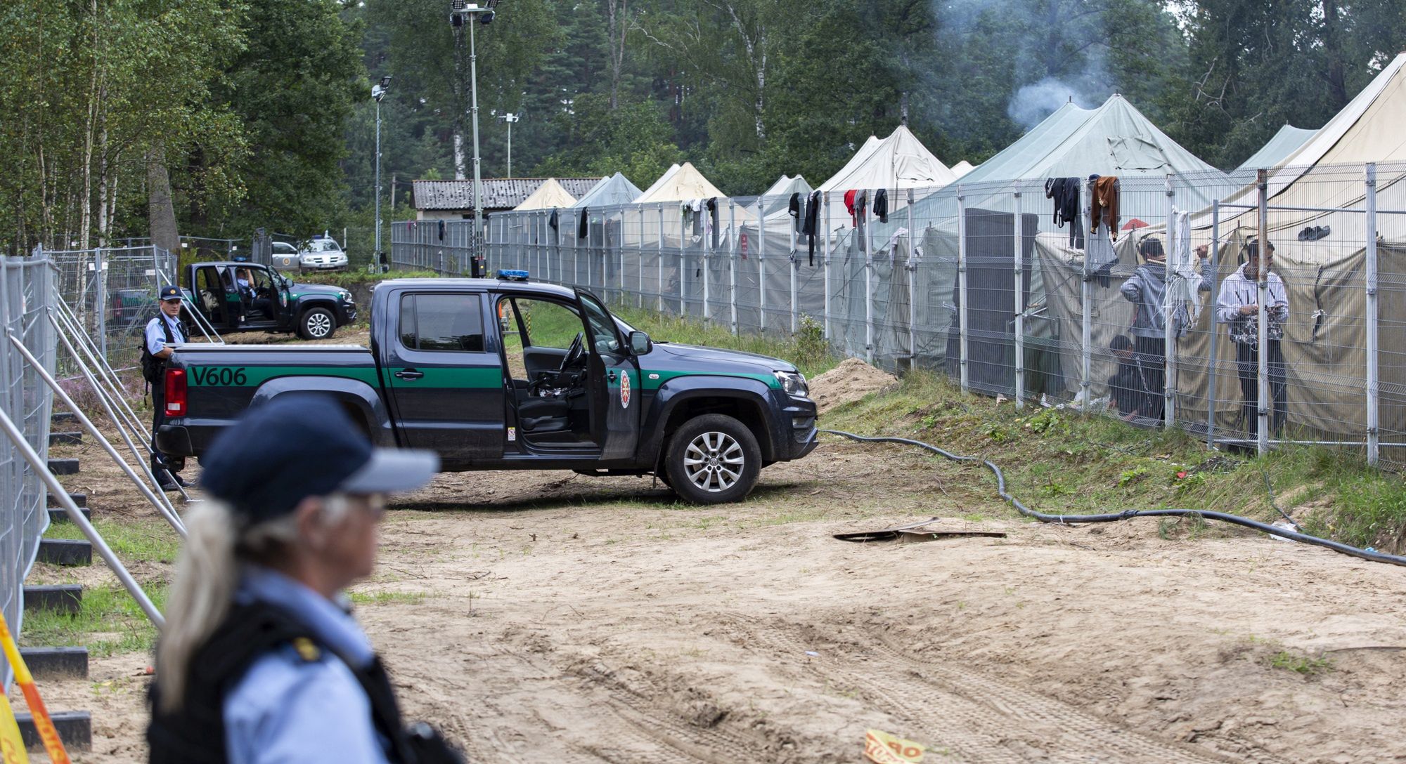 Na Litwie imigranci i uchodźcy, którym udało się przekroczyć granicę białorusko-litewską, zostali umieszczeni w obozach przejściowych