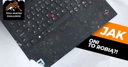 Lenovo ThinkPad X1 Carbon 11. generacji: ekstremalny test w śniegu