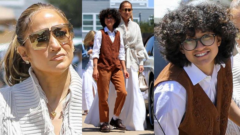 Jennifer Lopez z córką w Malibu