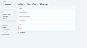 Windows 11: wybieramy kontynent