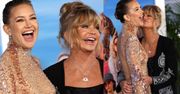 76-letnia Goldie Hawn wspiera córkę Kate Hudson na premierze nowej części "Knives Out" (ZDJĘCIA)