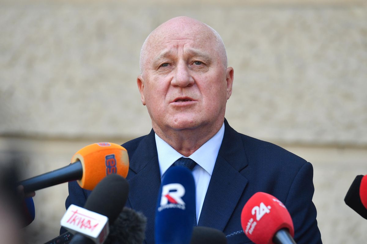 Sędzia Sylwester Marciniak - szef Państwowej Komisji Wyborczej
