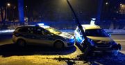 Bytom. Policyjny pościg za pijanym kierowcą. Ucierpiał radiowóz