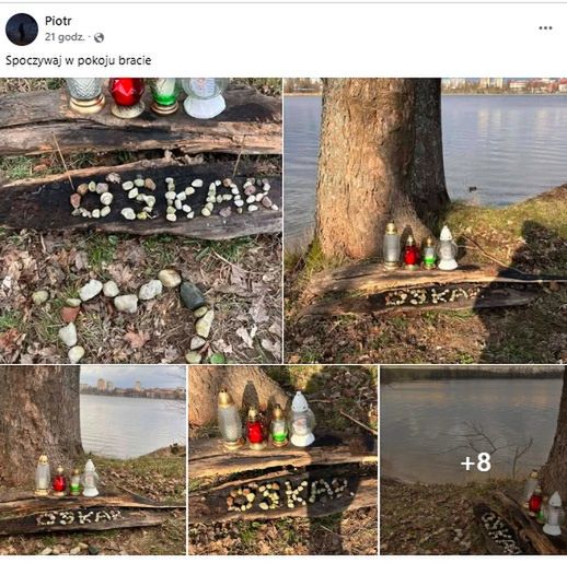 Bliscy pokazali szczególne miejsce nad jeziorem