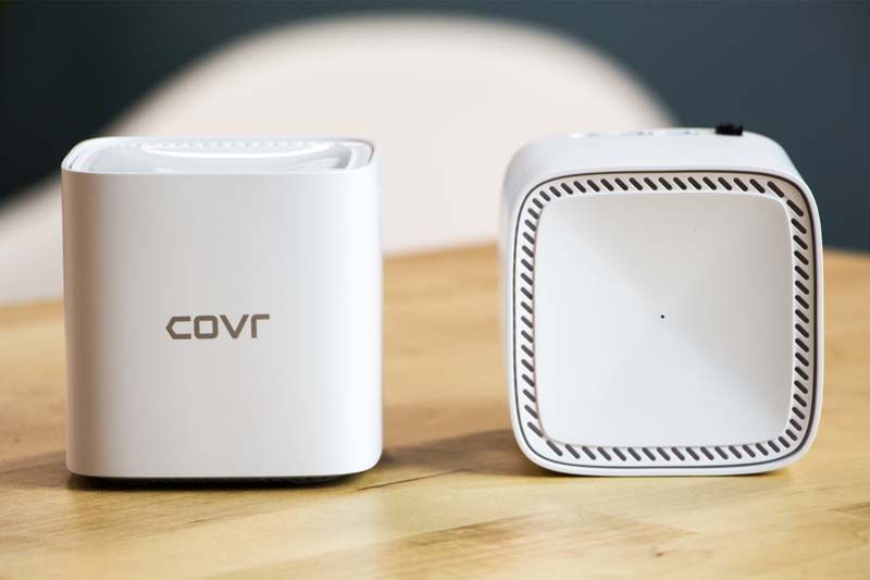 D-Link Covr-1102 - Prezentacja od frontu i góry
