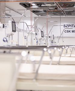 Koronawirus. Szpital polowy na Stadionie Narodowym przyjął "pacjenta testowego"