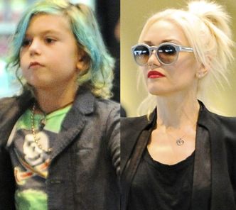 Syn Gwen Stefani przefarbował włosy!