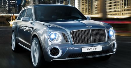 SUV z tytułem szlacheckim - koncepcyjny Bentley EXP 9 F [aktualizacja]