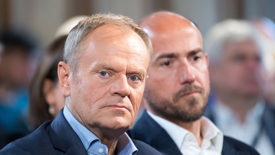 Posiedzenie Klubu Parlamentarnego Koalicja Obywatelska w Gda?sku19.05.2023 Gdansk Ratusz Staromiejski Posiedzenie Klub Parlamentarny Koalicja Obywatelska Fot. Wojciech Strozyk/REPORTER
N/z: Donald Tusk
N/z: Borys BudkaWojciech Strozyk/REPORTER