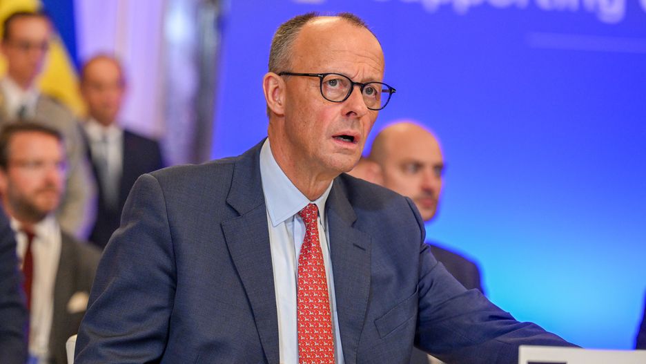 Kanclerz Niemiec Friedrich Merz wygłosił w środę expose w Bunde
