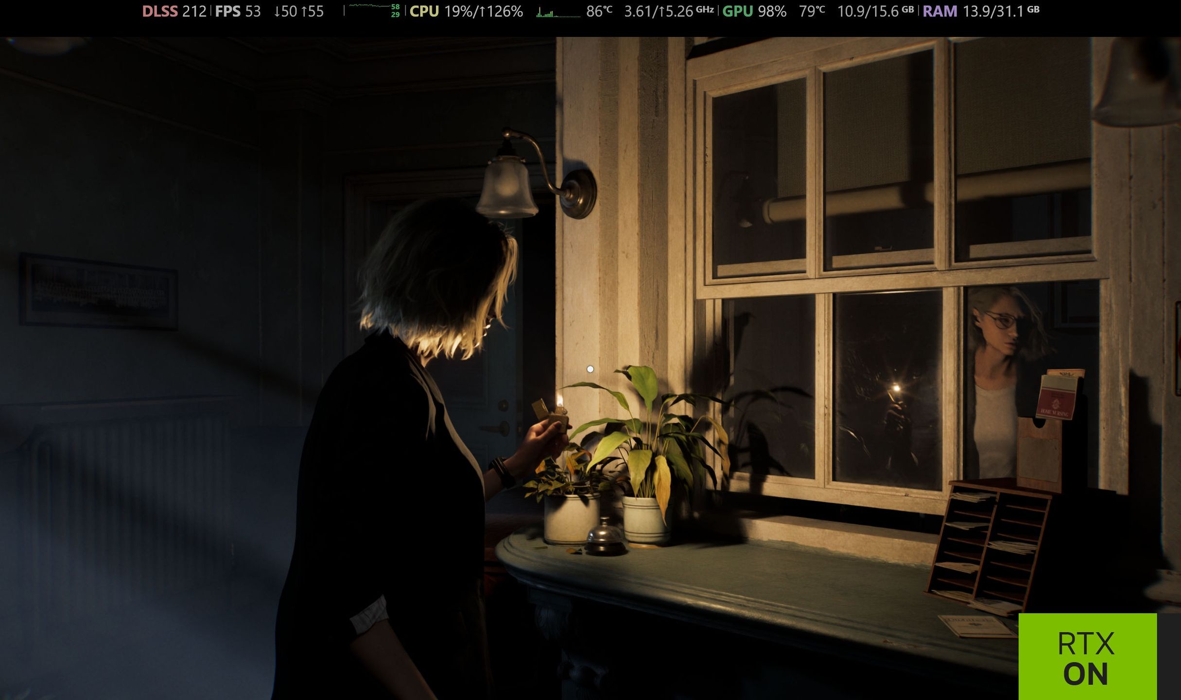 Laptop z NVIDIA GeForce RTX 5080 - Resident Evil Requiem RTX ON