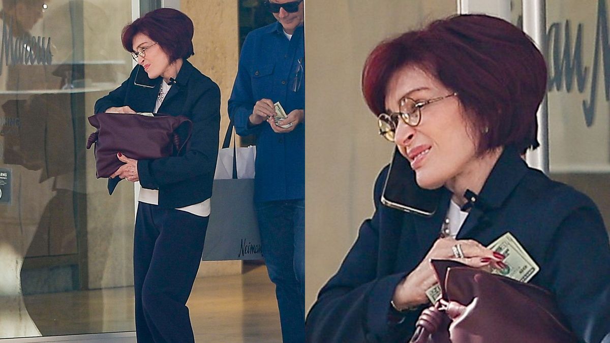 Sharon Osbourne na zdjęciach paparazzi