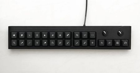 Pasek Photoshopa w formie mechanicznej klawiatury to gratka dla geeków