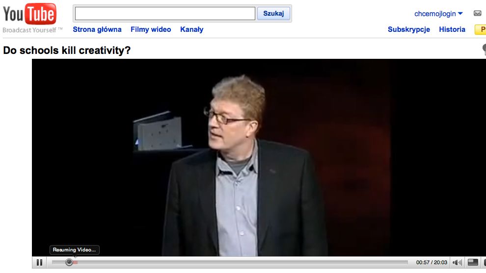 YouTube wznawia odtwarzanie filmów, nawet po opuszczeniu strony 1