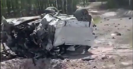 Co z rosyjskim pisarzem po eksplozji jego auta? Są dwie wersje
