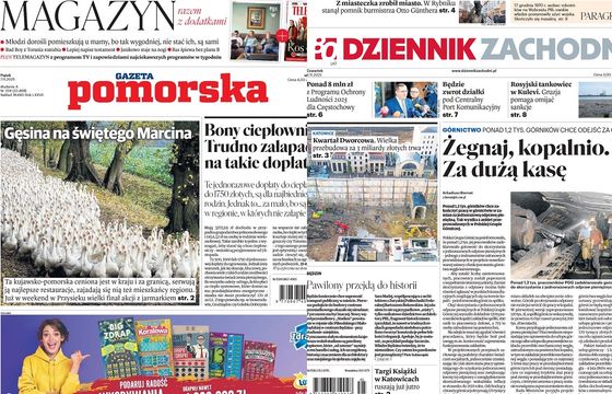 Tak maleje prasa regionalna. Dwa dzienniki poniżej tysiąca egz.