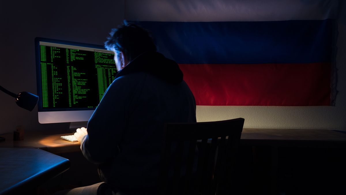 Computer Hacker
Computer hacker in room with computers looking at camera +++ text on computer was generated by photographer and is copyright free +++
Bill Oxford
russian hacking