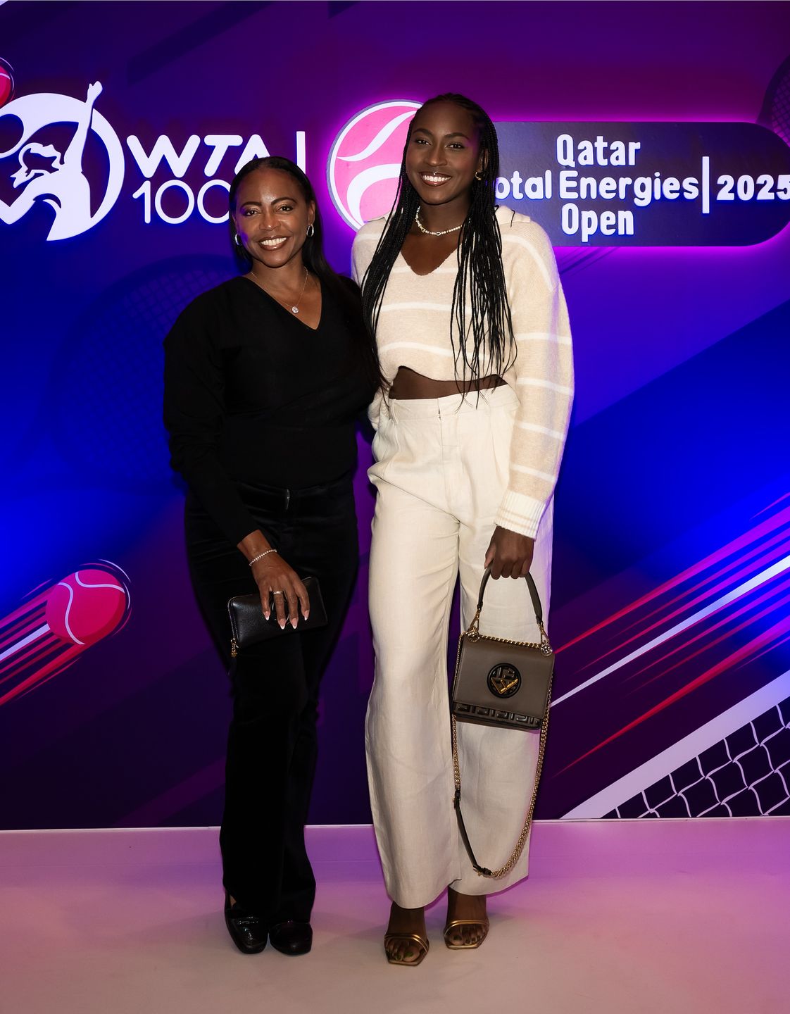 Gwiazdy tenisa na imprezie WTA w Doha