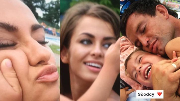 Natalia Siwiec pokazuje stare zdjęcia z pasierbem