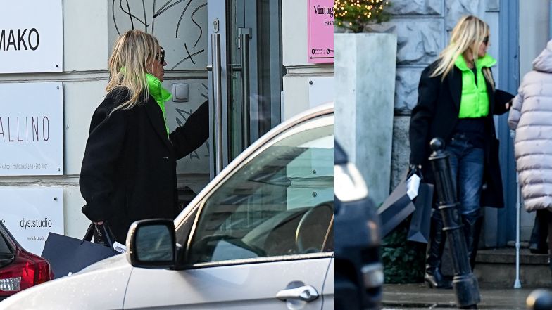 Monika Olejnik na zakupach