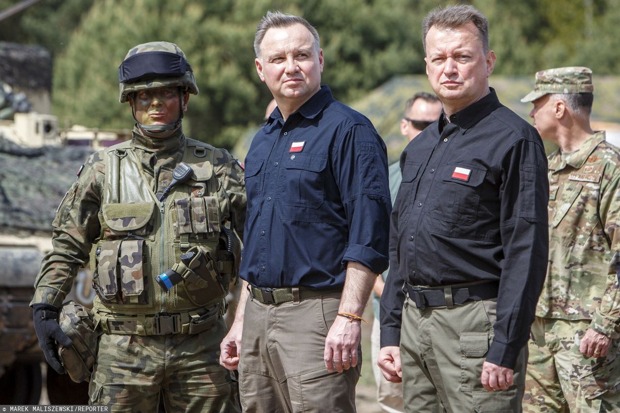 Andrzej Duda i Mariusz Błaszczak