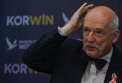 Korwin przegra mandat? Lepszy wynik ma jego zięć