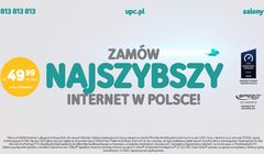 UPC Polska reklamuje „najszybszy internet domowy w Polsce” (wideo)