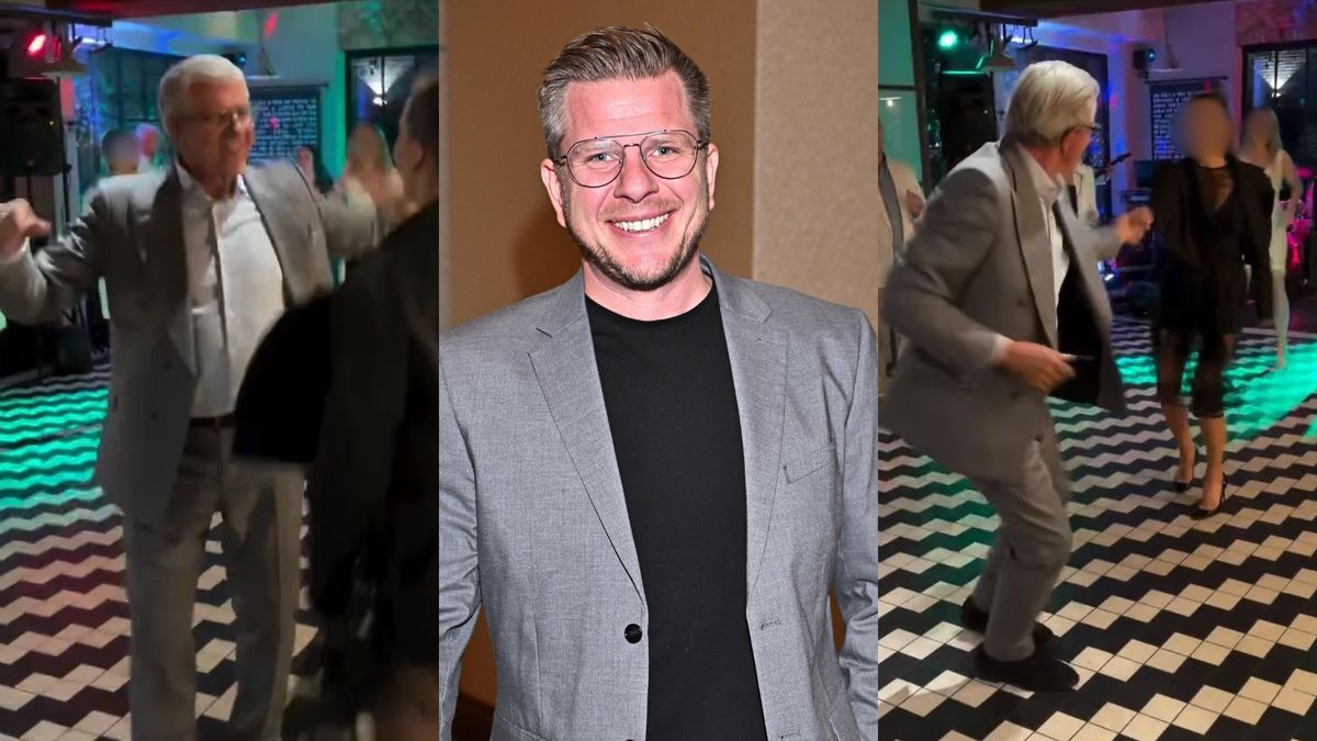 Zygmunt Chajzer szalał na weselu Filipa