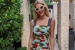 Aneta Glam bawiła się na plaży. Założyła przezroczystą spódniczkę