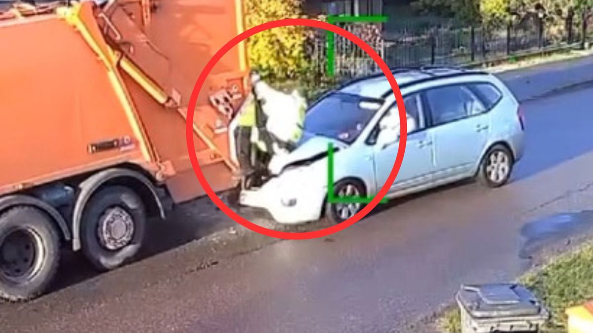 Nagranie z wypadku w Goleniowie