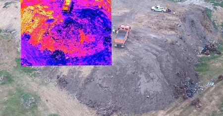 100 tys. ton odpadów na nielegalnym składowisku. Zatrzymano 3 osoby