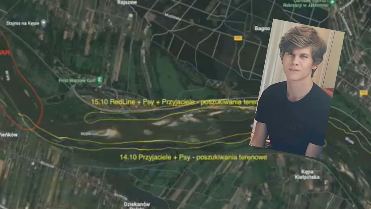 Rodzice zaginionego Krzysztofa Dymińskiego udostępnili w sieci filmik