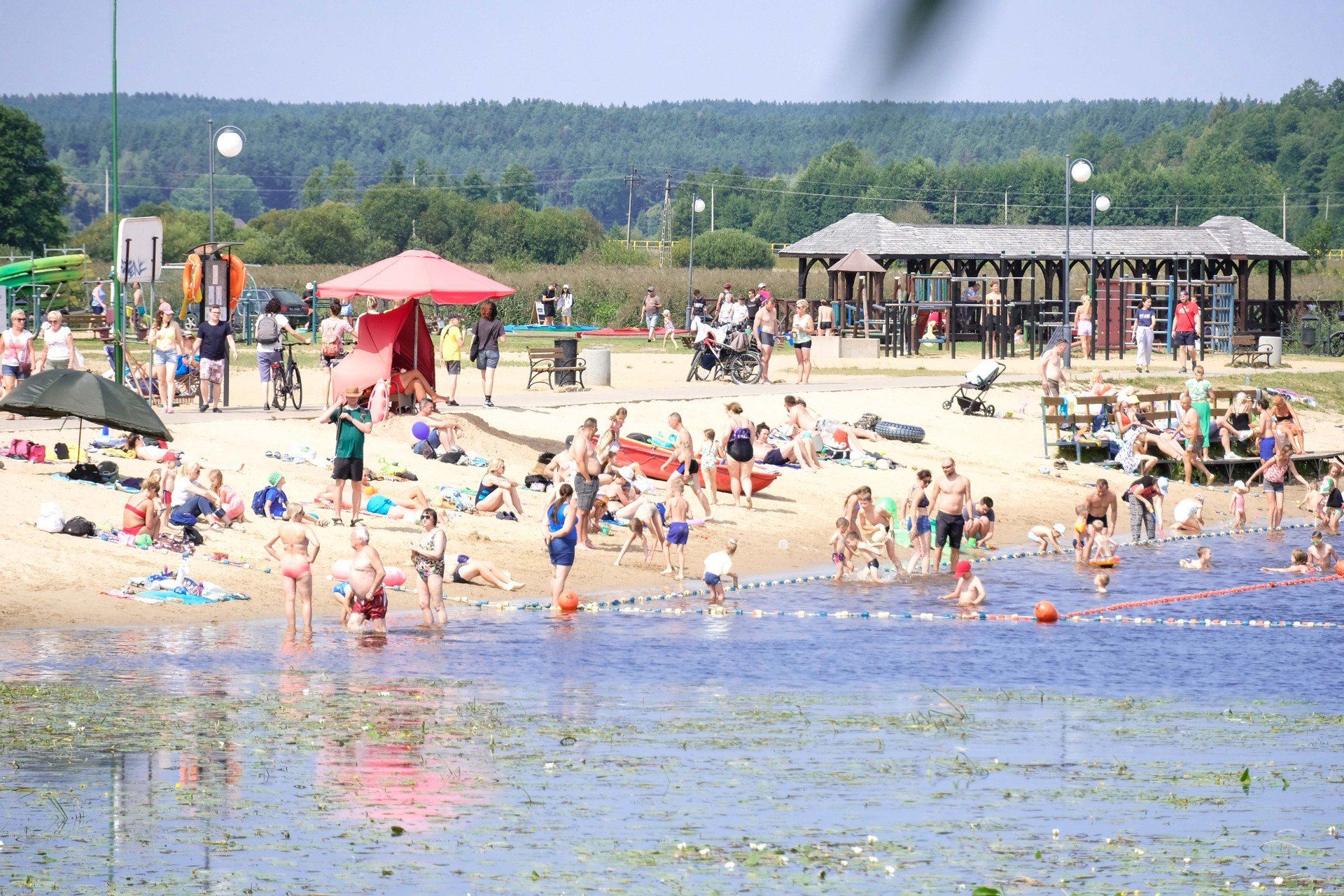 Plaża w Supraślu