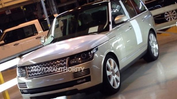 2013 Range Rover - zdjęcie szpiegowskie (źródło: Motor Authority)