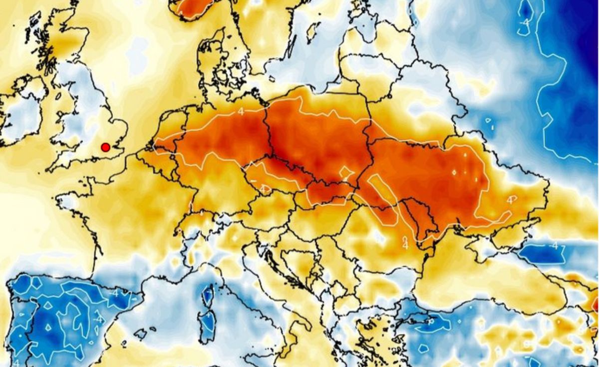 Do Polski nadciągnie ciepłe powietrze. Na mapie prognoza pogody w dniu 3 maja.