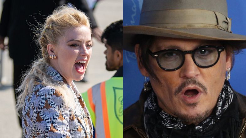 Amber Heard była w trójkącie za plecami Johnny'ego Deppa