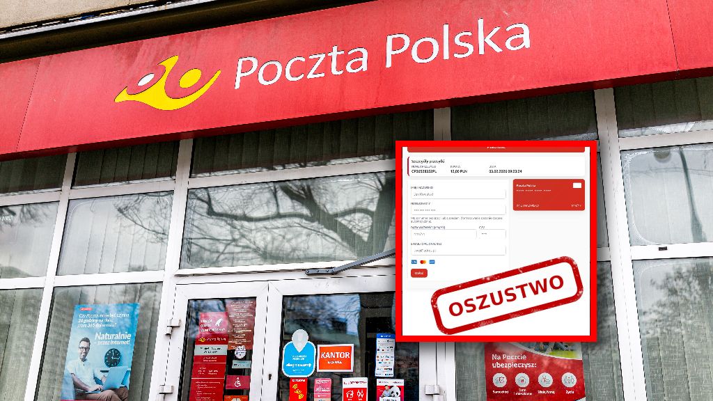 Oszuści podszywają się pod Pocztę Polską