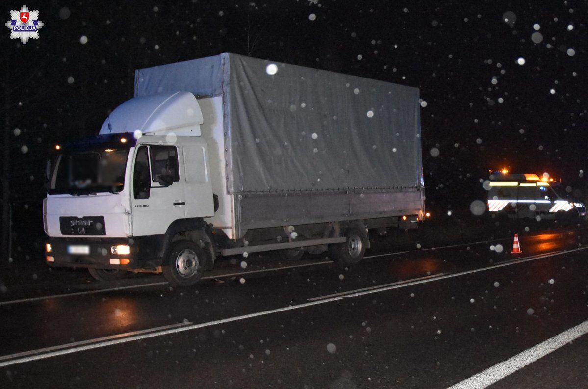 Lubelskie. Policja prosi o kontakt osoby, które były świadkami tragicznego wypadku