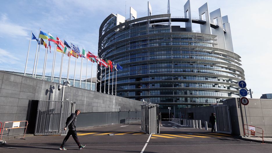 France: The monthly transfer of the European Parliament to Strasbourg is criticized
BRUSSELS, BELGIUM - OCTOBER 17: A view from the European Parliament (EP) as criticisms are occurred about the European Parliament's (EP) decision to convene its monthly plenary meetings in Strasbourg rather than Brussels is especially vocal given the current energy crisis in Brussels, Belgium on October 17, 2022. The European Parliament (EP), one of the EU's legislative bodies, holds its 12 annual sessions in Brussels in accordance with pacts made with the EU. Every month for sessions, the 705 members of the European Parliament (EP), hundreds of parliamentary staff, deputy deputies, journalists, and a sizable number of officials travel from Brussels to Strasbourg. (Photo by Dursun Aydemir/Anadolu Agency via Getty Images)
Anadolu Agency
parliament, parliamentary staff