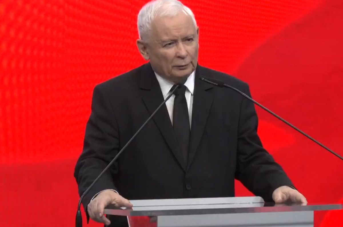 Jarosław Kaczyński zrecenzował film Agnieszki Holland "Zielona granica"