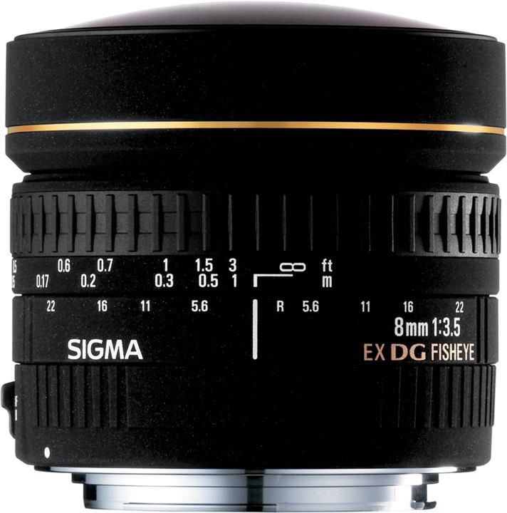 Sigma 8mm F3.5 EX DG Circular Fisheye