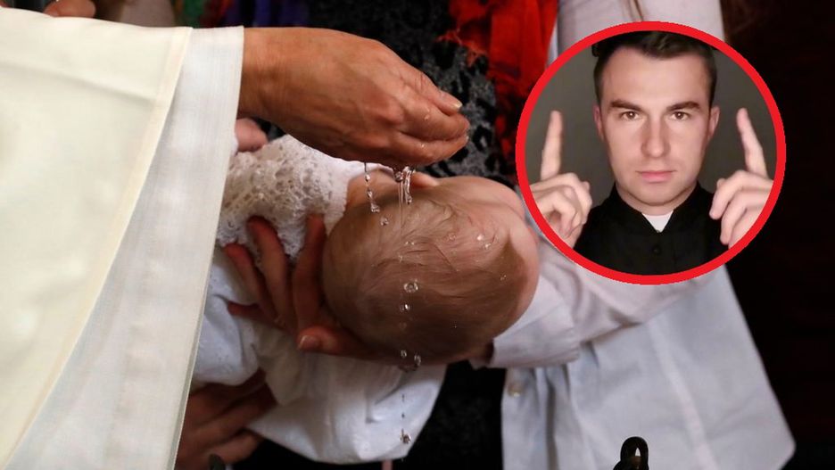 Ks. Picur tłumaczy, czy dziecko musi mieć dwoje rodziców chrzestnych