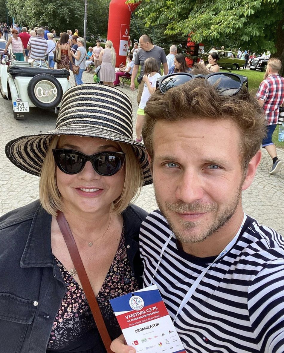 Małgorzata Ostrowska-Królikowska i Antoni Królikowski na festiwalu