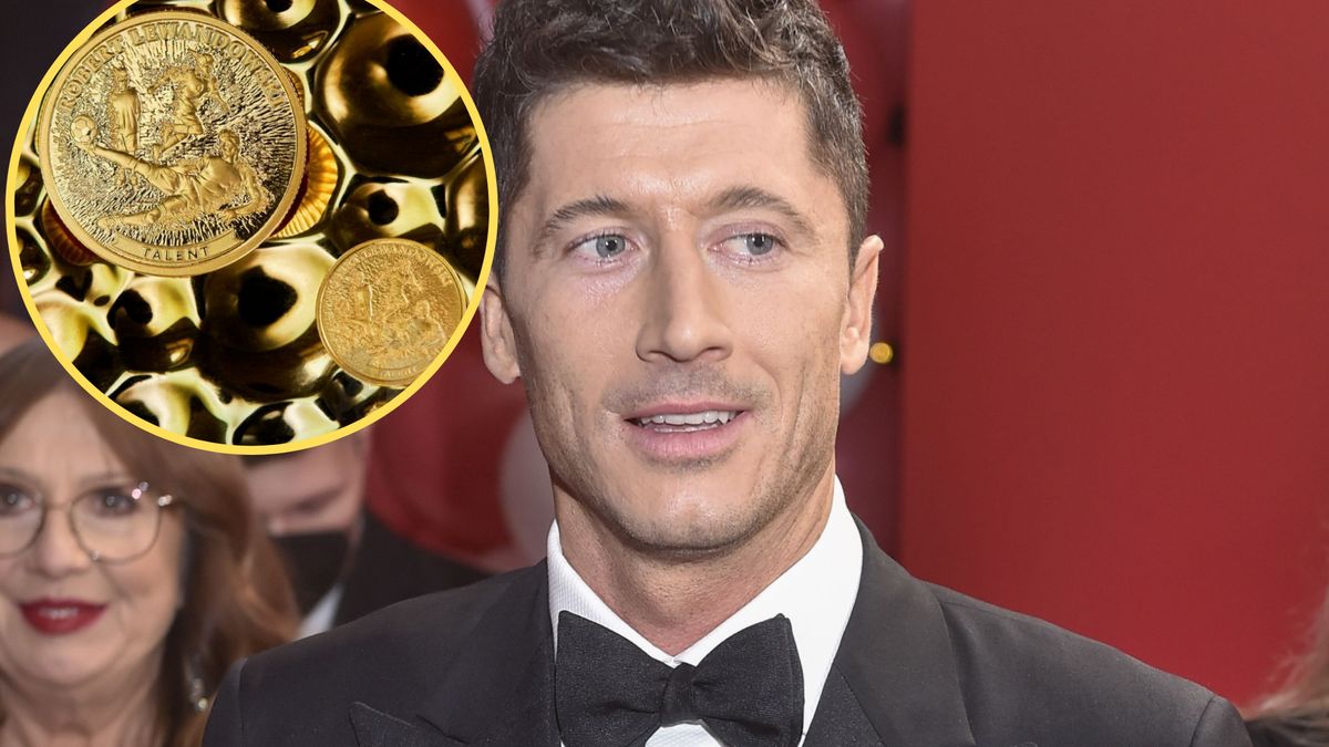 Złota moneta z wizerunkiem "Lewego" jest już zaprojektowana, ale na jej sprzedaż trzeba jeszcze chwilę poczekać